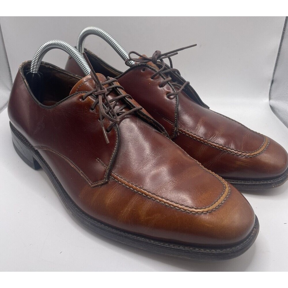 Allen Edmonds Bond St. Street Ostendo Men's Brown Leather Dress Shoes 8.5